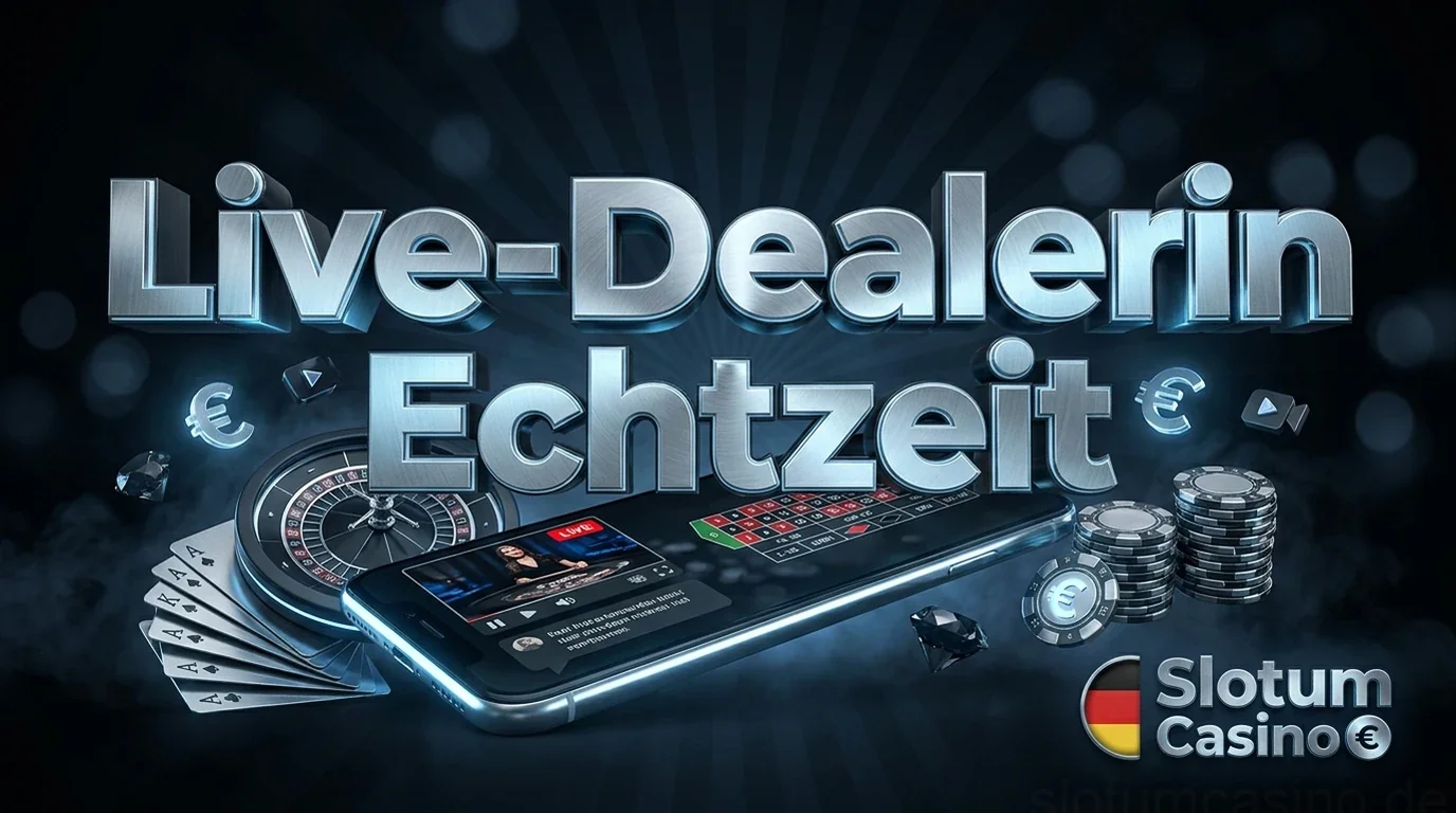 Live-Dealerin Echtzeit